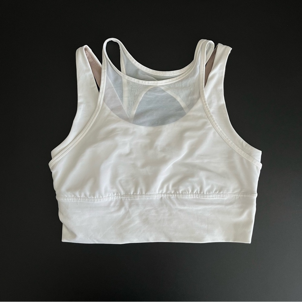 Lululemon Athletica White Sports Bra